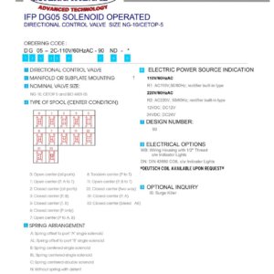 Directional Control Valve - DG05-0A