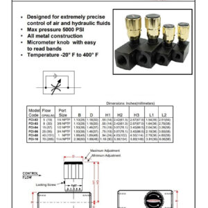 Flow Control Valve